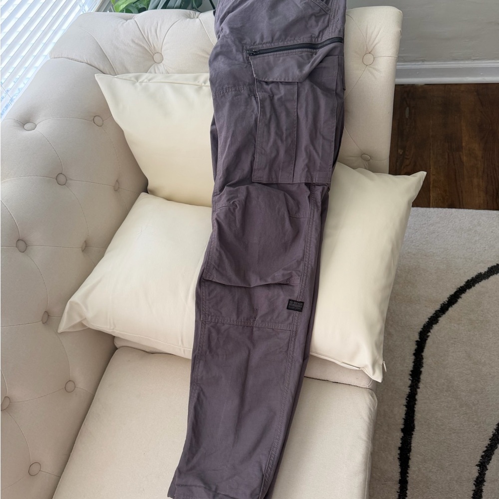 G-Star Slim Cargo Pants in Slate Gray